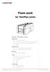 Foam Pack Folder - Twin (pl)