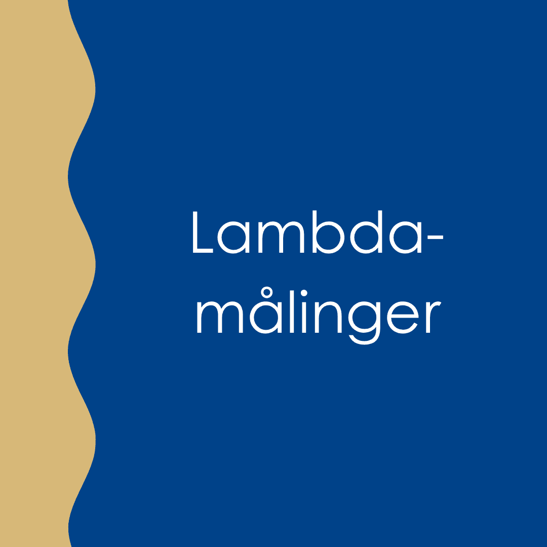 Lambda-målinger Få mere at vide om vores lambda-målinger til vores forskellige præisolerede rørløsninger.